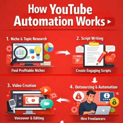 How YouTube Automation Works crete image